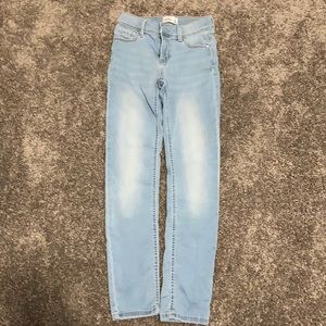 Light Wash Skinny Jeans
